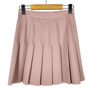 Nasty Gal Pleated Mini Skirt Ballet Pink Size 2 Flirty Coquette Clueless